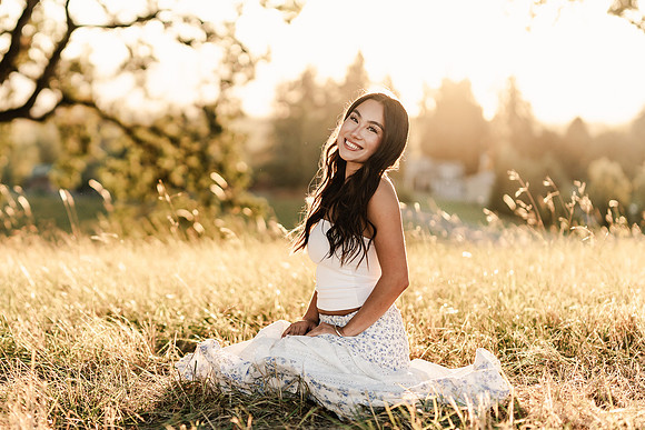 Senior Portrait Vancouver, WA, Sunset Session