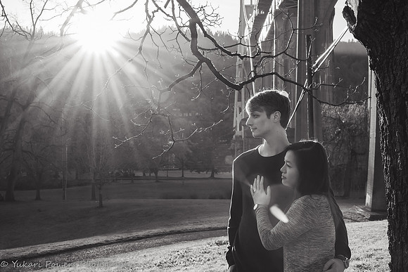 Cathedral Park OR, Engagement Session