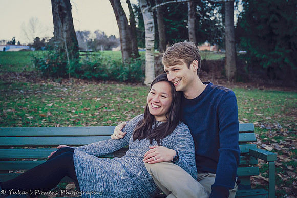 Cathedral Park OR, Engagement Session