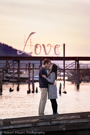 Cathedral Park OR, Engagement Session