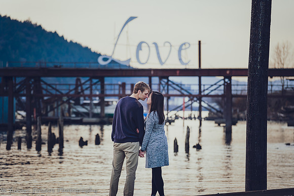 Cathedral Park OR, Engagement Session