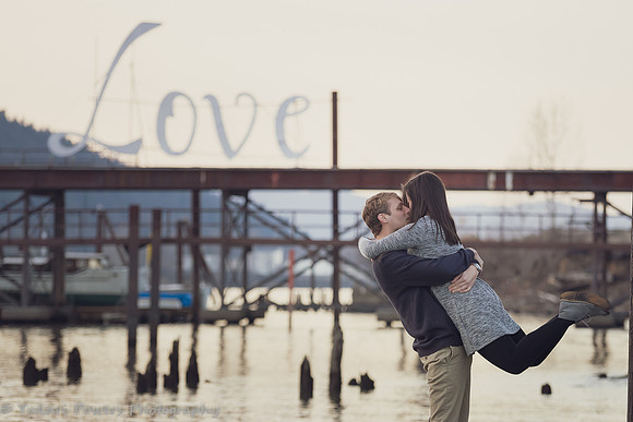 Cathedral Park OR, Engagement Session